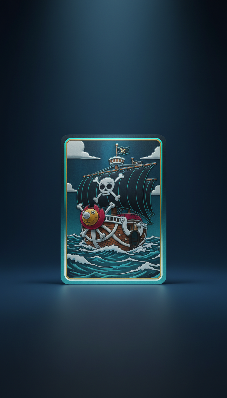 One Piece limited-edition trading card